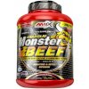 Amix Anabolic Monster Beef 2200 g Banán - jahoda