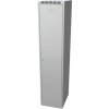 MEVA-TEC Šatní skříň s přepážkou š 400 mm - šedá