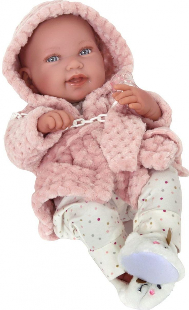 Antonio Juan 50153 LEA realistická miminko s celovinylovým tělem 42 cm