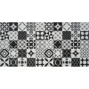 PVC panel Čierno-biele obkladačky P003