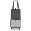 Nákupná taška na kolieskach Reisenthel Foldabletrolley Herringbone grey