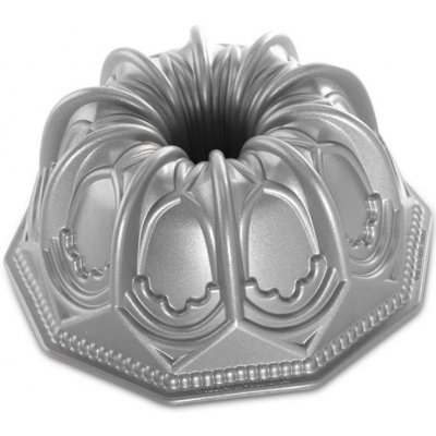 Nordic Ware Forma na bábovku Cathedral silver 2,13 l