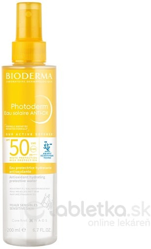 BIODERMA Photoderm Opaľovacia voda SPF 50 200 ml