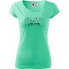 Profil kopca - Malá Fatra - Dámske tričko Pure - 3XL ( Mätová )