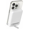 Belkin BOOST CHARGE ™ Qi2 Magnetická Bezdrôtová PowerBanka so stojanom, 10000mAh, 15W, biela
