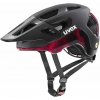 UVEX REACT MIPS BLACK-RUBY RED MATT 2025 - 56-59