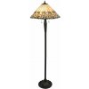 stojaca vitrážová lampa tiffany 52*160