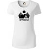 Apalucha chalupa - Dámske tričko z organickej bavlny Origin (GOTS) - 2XL ( Biela )