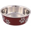 Miska Trixie nerezová, plastový povrch 12cm 250ml