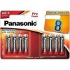 PANASONIC Alkalické baterie Pro Power LR6PPG/8BW AA 1,5V (Blistr 8ks)