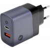 Forcell F-Energy GaN VT-39, 45W 4A, USB-C, USB-A, PD, Quick Charge 4.0, sivo-čierna