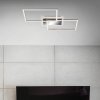 Briloner Stropné LED svietidlo Frame 2-pl., CCT, hliník - 3049-018