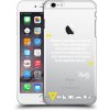 Picasee silikónový prehľadný obal pre Apple iPhone 6 Plus/6S Plus - Kazma - MŮŽETE DOKÁZAT, CO BUDETE CHTÍT