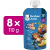 GERBER Junior vrecko Veselá čučoriedka 8x110 g