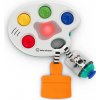 BABY EINSTEIN Hračka senzorická hudobná Color Palette Popper biela