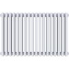 Irsap Tesi 4 ohrievač do miestnosti 56.5x81 cm podłączenie dolné biela IRS-TES-4056-18-B-25