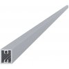 Hliníková plotová lamela 20x16 mm, tvar obdĺžnik 6m +/- 5mm (AL-PV9-6)