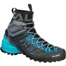 Salewa Wildfire Edge Mid GTX W shoes blue poseidon/grisaille