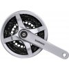 Shimano Kliky-souprTY 501 42/34/24 175 mm stríbr FC-TY501 4-hran6/7/8-st.ochr.kryt prevod