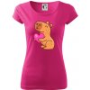 Zamilovaná kapybara - Dámske tričko Pure - 2XL ( Purpurová )
