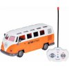 LeanToys Retro městský autobus s dálkově ovládanými RC světly 1:30