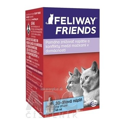 FELIWAY FRIENDS náplň pre difúzer pre mačky 1x48 ml