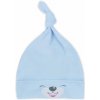 Bavlnená dojčenská čiapočka Bobas Fashion Lucky modrá 68 (4-6m)