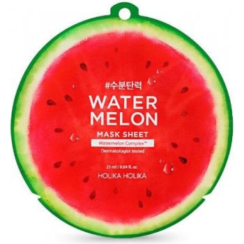Holika Watermelon Mask plátenná maska s hydratačným účinkom 25 ml