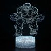 Beling 3D lampa, Hulk 2, 7 farebná S295LKTDDC