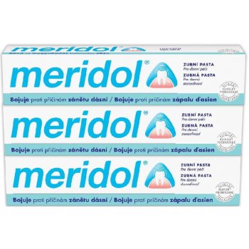 Meridol na podráždené ďasná 3 x 75 ml