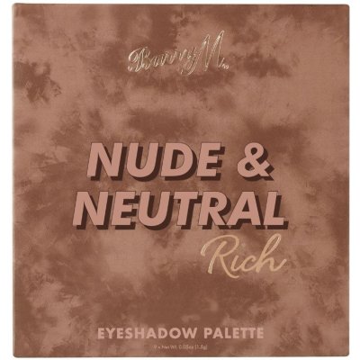 Barry M Paletka očných tieňov Nude & Neutral Subtle Eyeshadow Palette 18 g