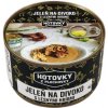 Hotovky z plechovky - Jeleň na divoko s lesnými hubami 400g