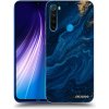 Picasee silikónový čierny obal pre Xiaomi Redmi Note 8 - Blue