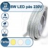 Ledstar Konfigurátor sady na mieru s Bielym 230V Eko 8W LED pásom 1 až 50m, Studená/Denná/Teplá biela na výber Zvoľte farbu svetla: 6000K, Dĺžka LED pásu: 42m
