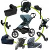 Akčný set MAX Thule Urban Glide 3 Mid-blue s magnetickou sponou + Cybex + univerzálne príslušenstvo