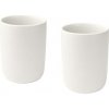 Sada 2 keramických šálok Male, 350 ml - Biela