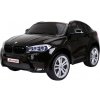 Joko elektrické autíčko BMW X6M lakované dvojmiestne kožené sedadlo USB čierna