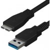YENKEE YCU 011 BK USB A 3.0/Micro B 1,5m