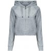 Juicy Couture Bundy Madison Classic Velour Hoodie With Juicy Logo Šedá