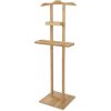 Compactor Bamboo bambusový stojan na oblečenie s odkladacou plochou - 44,5 x 32 x 115 cm