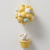 Boltze Home Závesná dekorácia zajac v balóne Lillet Variant: Žltý