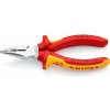 KNIPEX Kliešte kombinované 145mm ploché CrV VDE / 0826145 Knipex