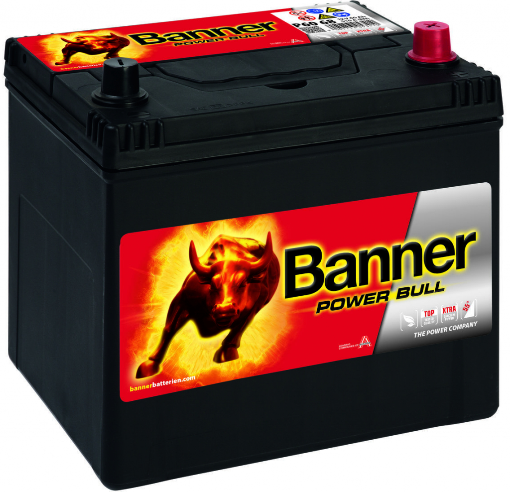 Banner Power Bull 12V 60Ah 450A P6068
