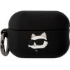 Karl Lagerfeld Apple AirPods Pro 2 cover Silicone Choupette Head 3D KLAP2RUNCHK