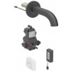 Geberit Piave - Elektronický umývadlový ventil pod omietku, batériové napájanie, easy to clean, matná čierna 116.283.14.1