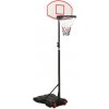 Basketbalový stojan biely 216-250 cm polyetén-ForU-93655