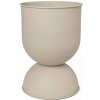 Ferm Living Kvetináč Hourglass Medium, cashmere