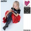 KNITTEX Pančuchové nohavice Yes/no3D graphite/nero 122-128