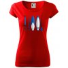 Paddleboard set - Dámske tričko Pure - 3XL ( Červená )