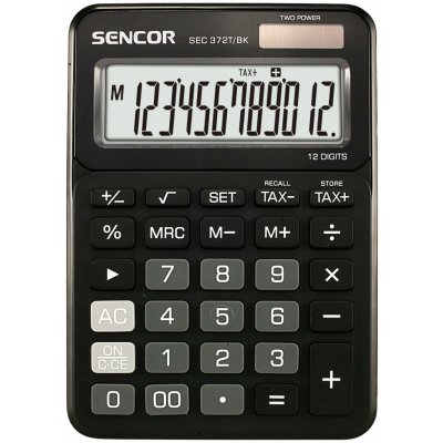 Sencor SEC 372T/BK Stolná kalkulačka